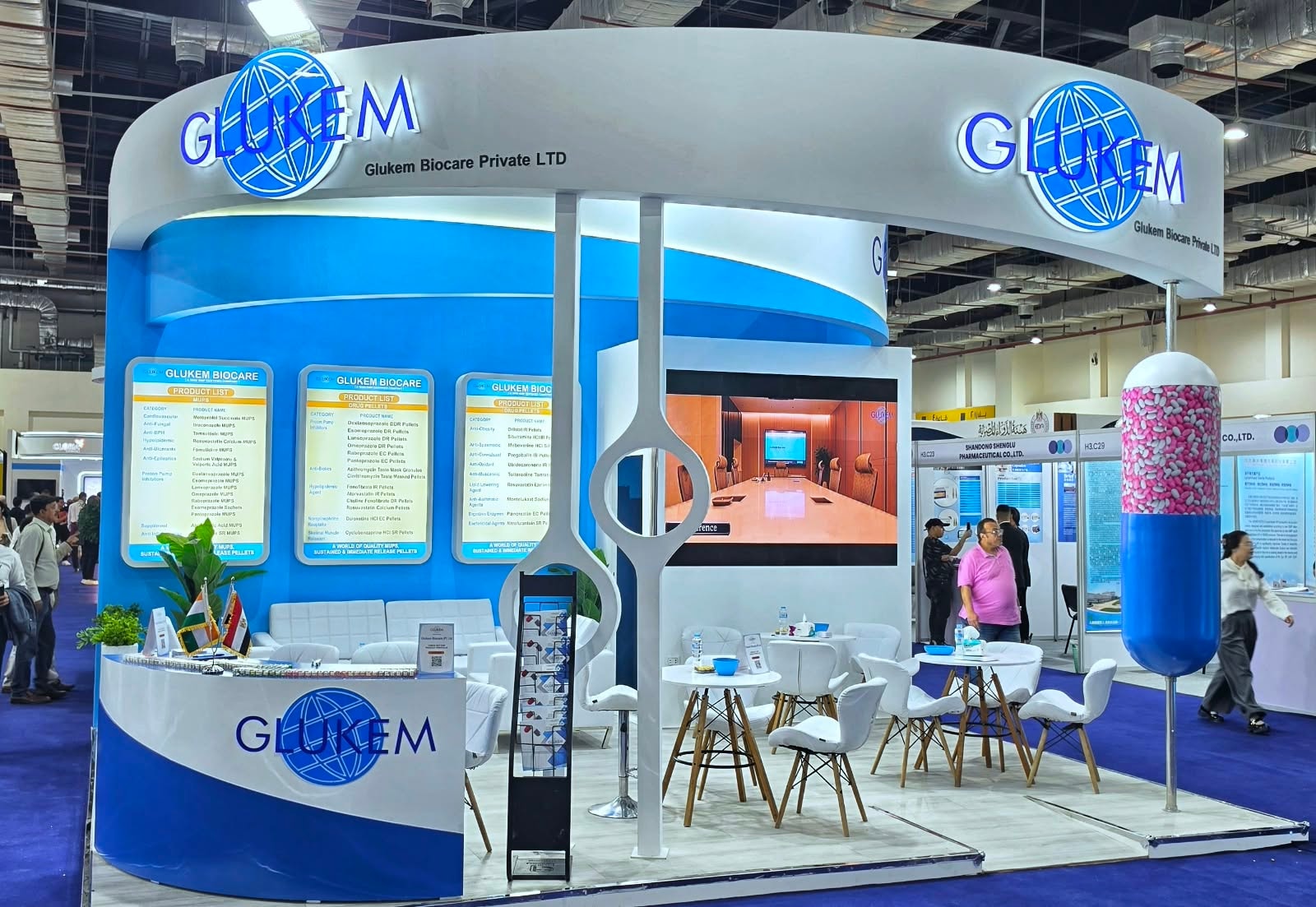 AFT Chemicals and Glukem Biocare at Pharmaconex 2026