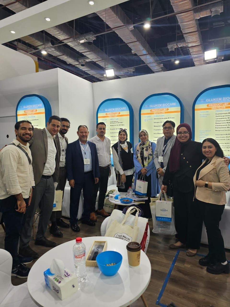 AFT Chemicals meeting industry partners at Pharmaconex Egypt 2025